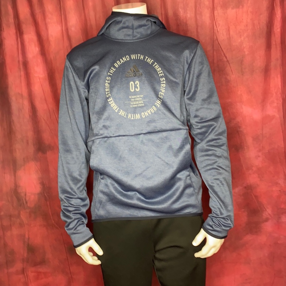 Adidas long sleeve multi sport climawarm Grey sweatshirt
